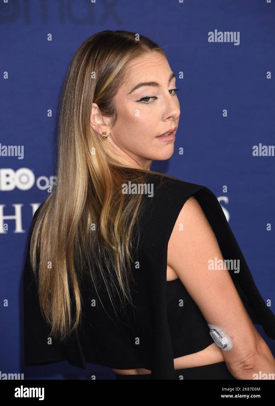 Los Angeles, USA. 20th Oct, 2022. Este Haim arriving at the "The White