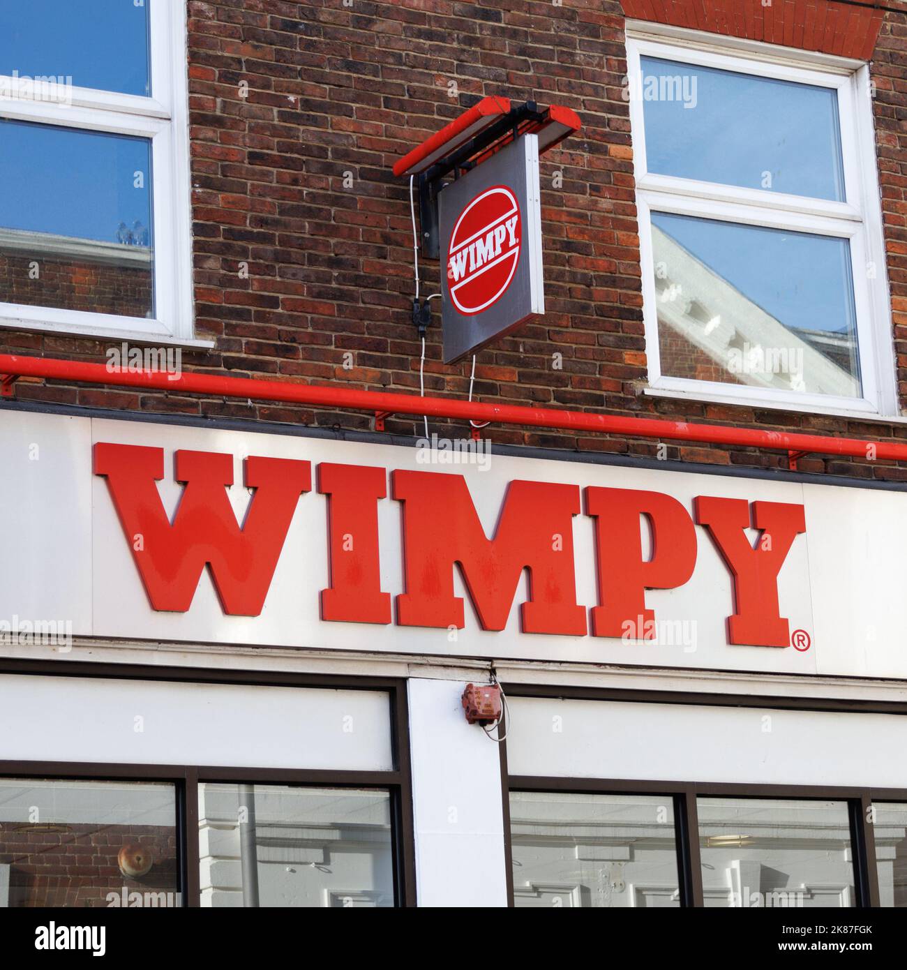 Wimpy england hi-res stock photography and images - Alamy