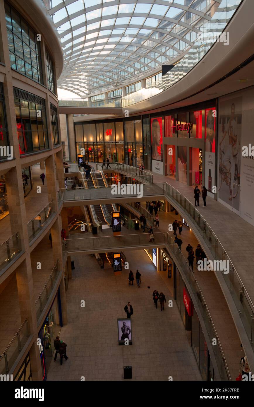 St James Quarter shopping mall, Edinburgh Stock Photo Alamy