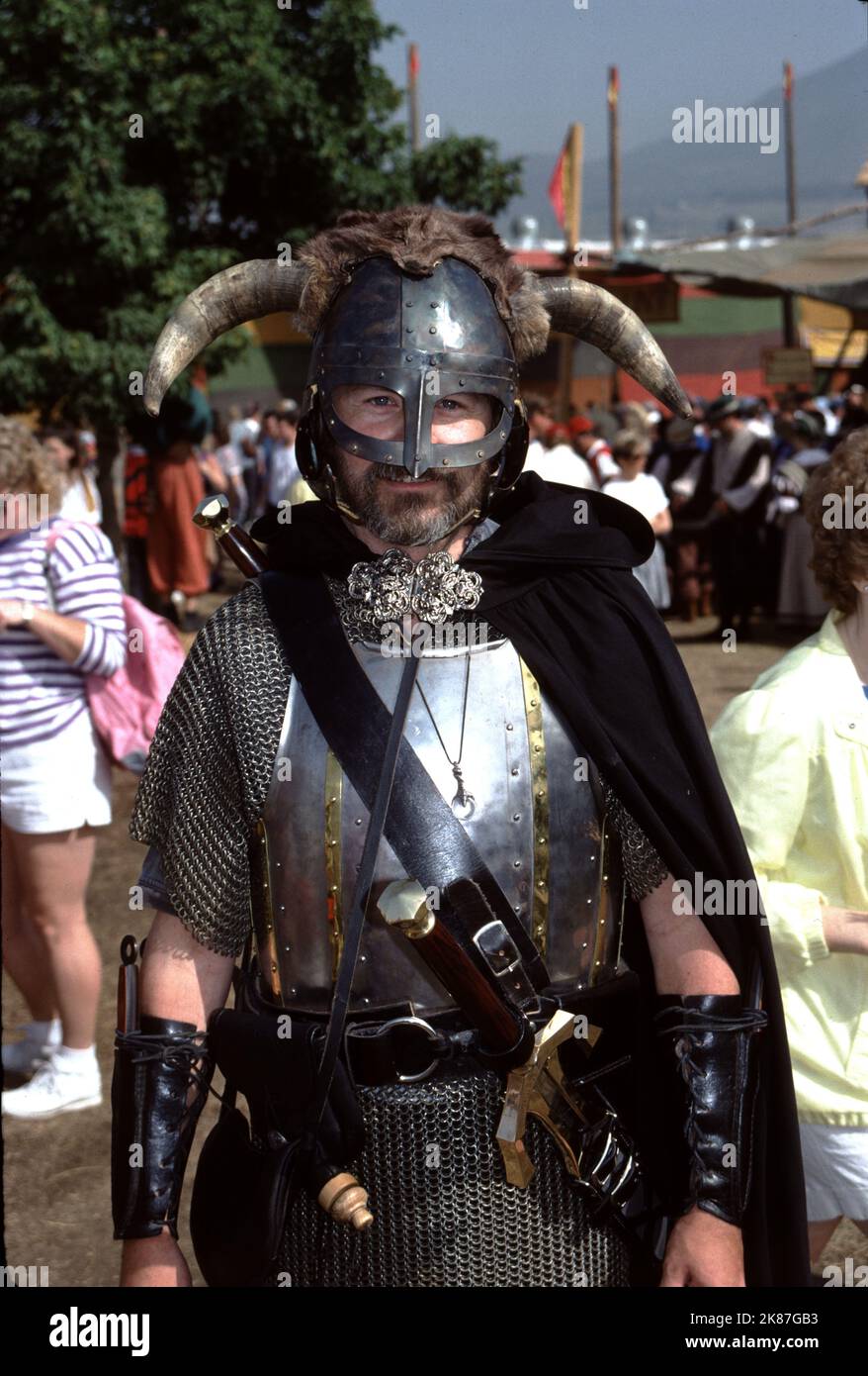 Agoura CA USA 5/1992. Renaissance Pleasure Faire. Renaissance from 14th
