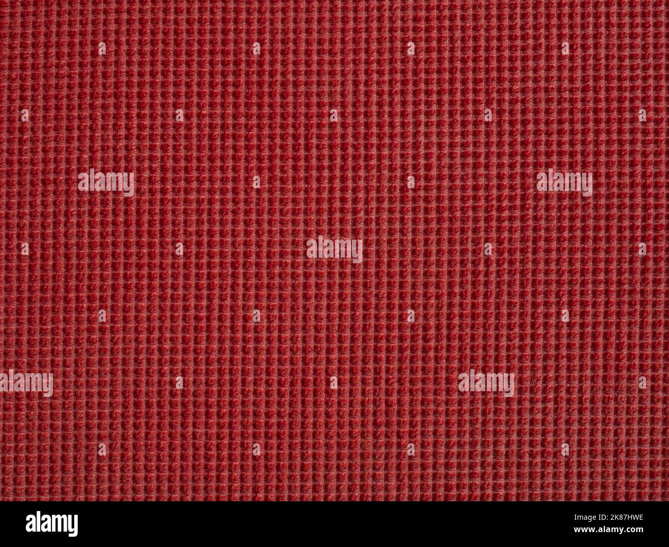 High resolution red fabric texture – can be used as background Stock Photo