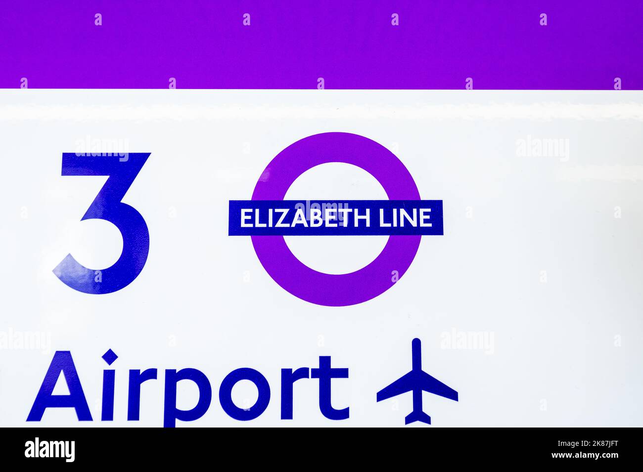 Ealing Broadway Elizabeth Line Station Stock Photo Alamy