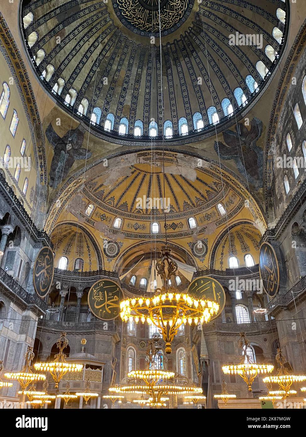 Lovely interior of Hagia Sophia in Istanbul, Turkey Stock Photo - Alamy - Continue Lovely Interior