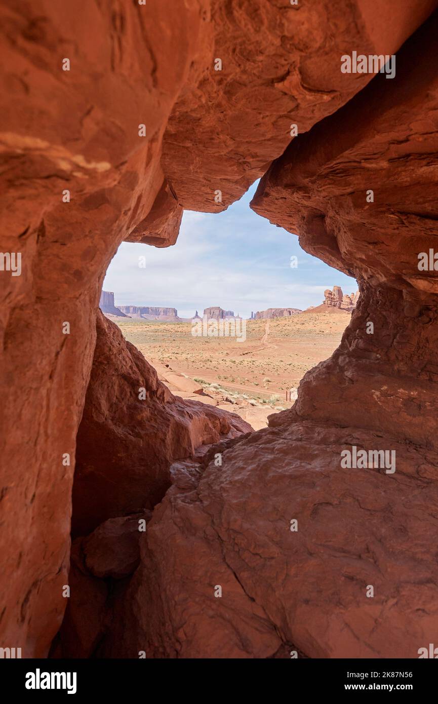 Through rock formation hi-res stock photography and images - Alamy