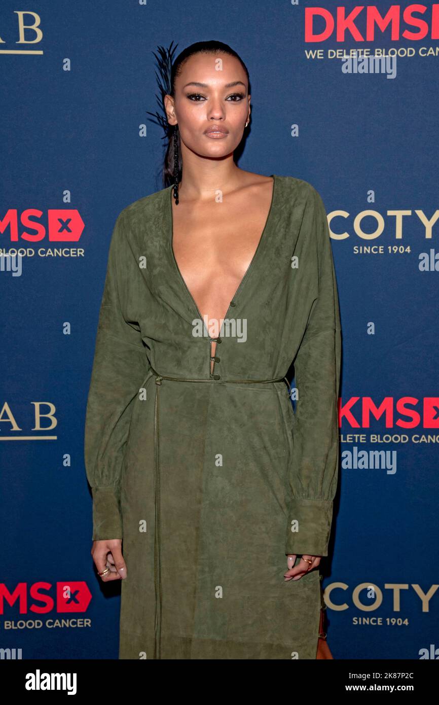 New York, USA. 20th Oct, 2022. Lameka Fox attends the DKMS Gala 2022 at