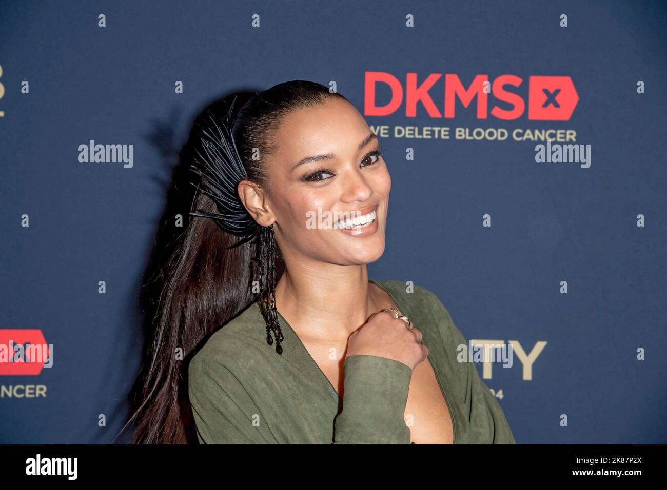 New York, USA. 20th Oct, 2022. Lameka Fox attends the DKMS Gala 2022 at