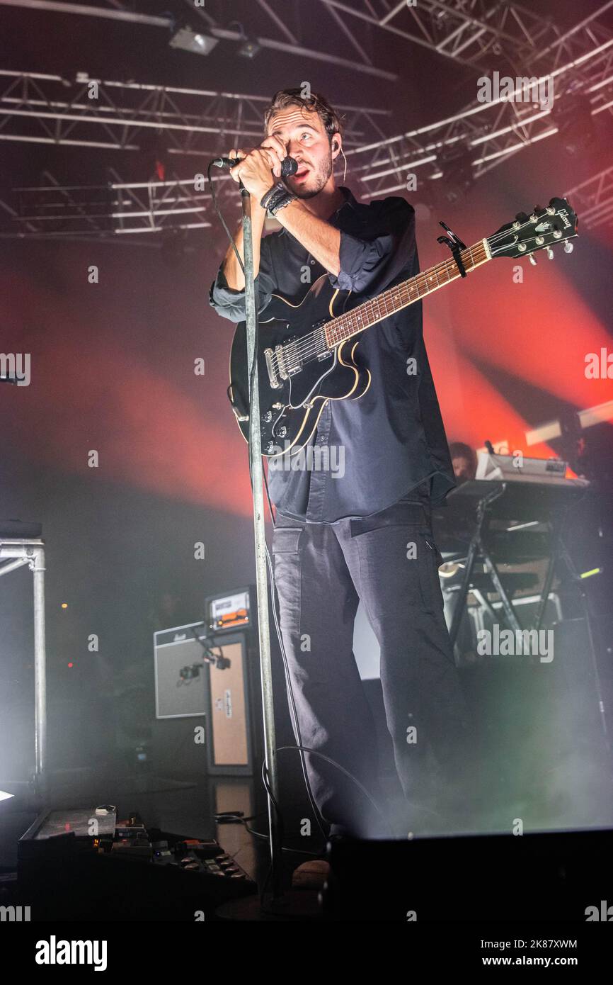 Milan Italy. 20 October 2022. The English rock band EDITORS performs