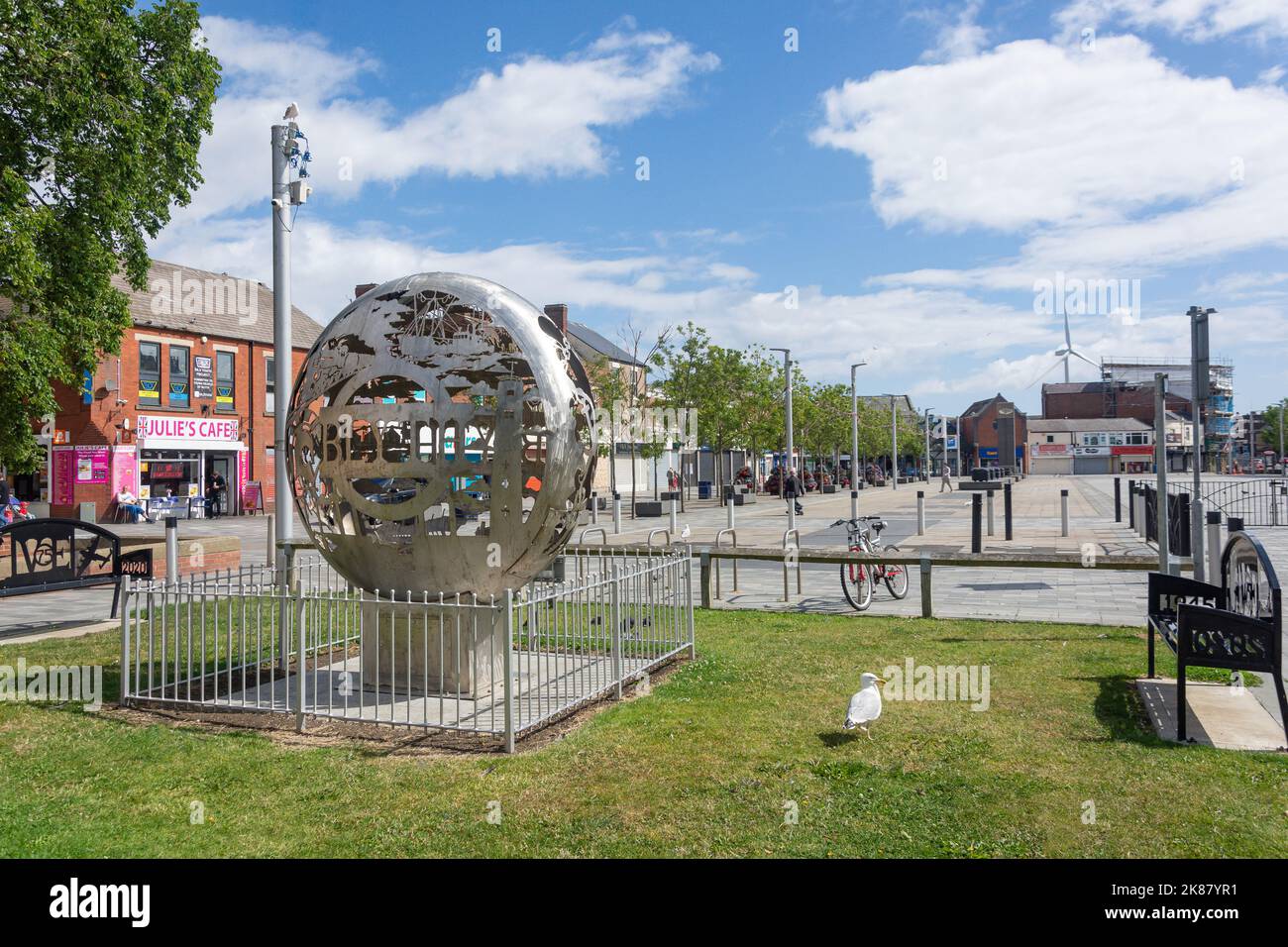 Blyth Heritage Sculpture, Blyth Market Square, Waterloo Road, Blyth