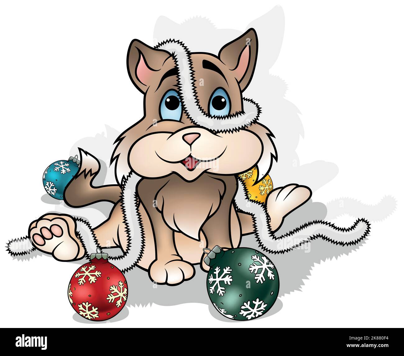 Blue Eyed Cat Domestic Stock Vector Images Alamy blue-eyed-cat-domestic-stock-vector-images-alamy