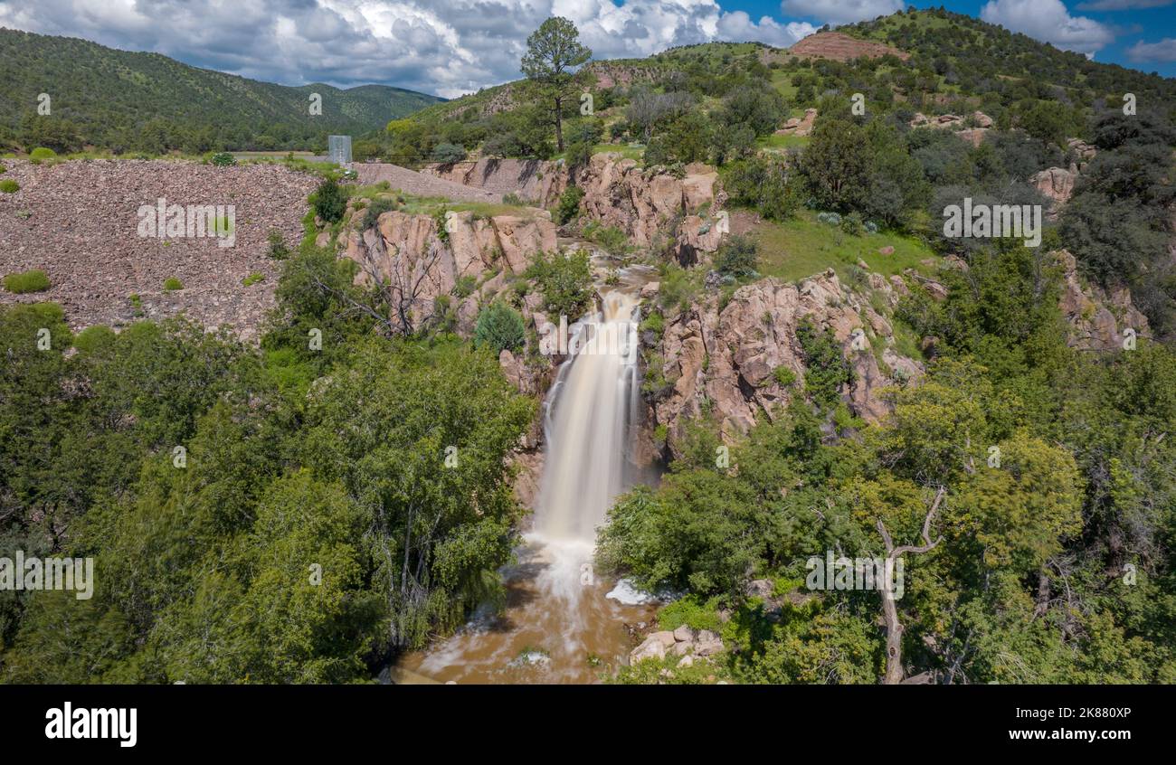 Bear Canyon Reservoir Spillway Stock Photo Alamy