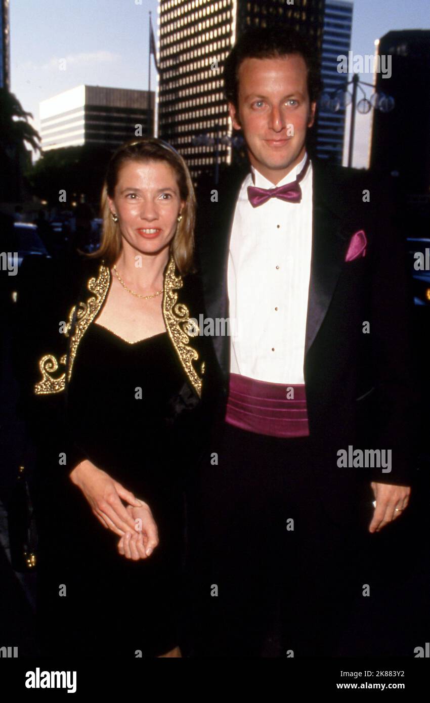 Daniel Stern and wife Laure Mattos at The Movie Awards on January 30