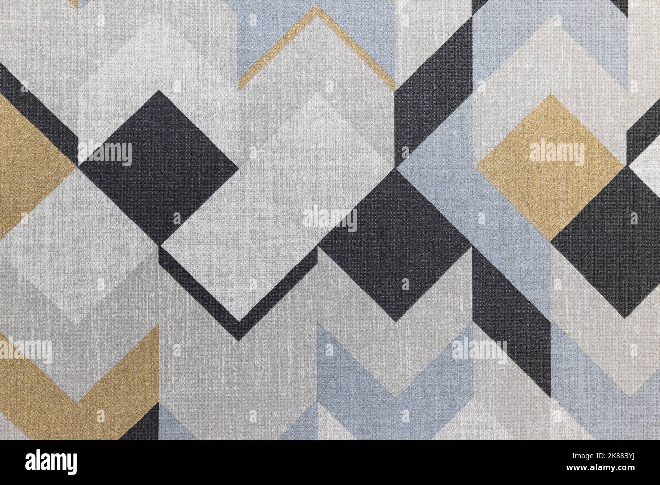 Wallcovering background with geometric design and dynamic gridwork, and angles patterns Stock Photo