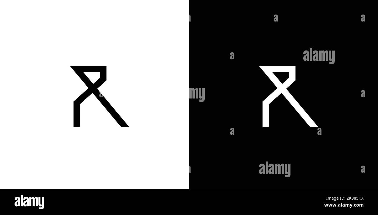 Cool and modern R logo design Stock Vector Image & Art - Alamy