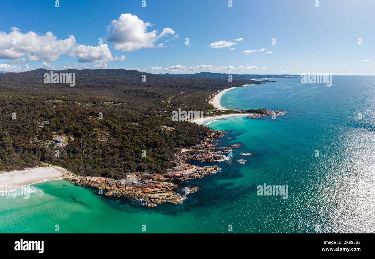 Binalong Bay Beach in Tasmania Australia Stock Photo Alamy