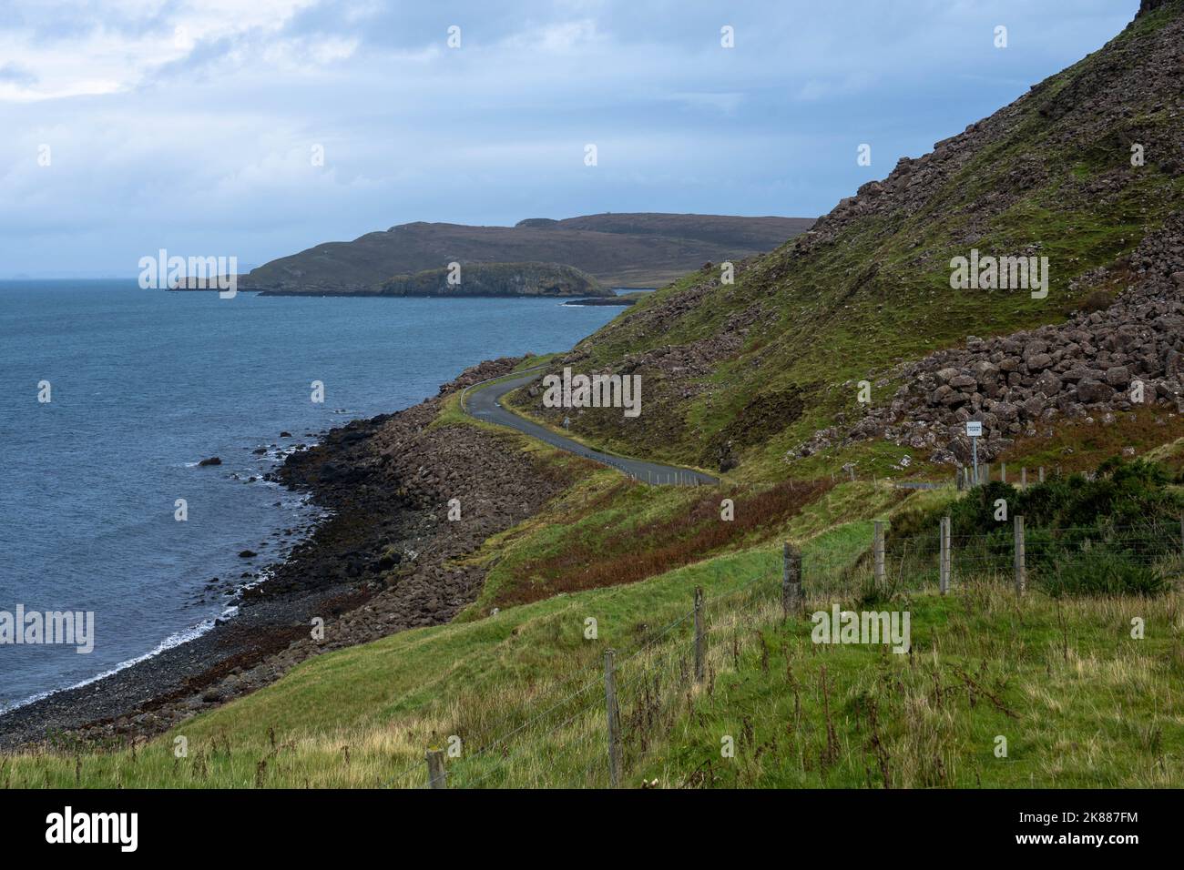 Curated visual reference: Picture Idea: Northern Coastline Mountain Road On The Isle Of Skye Scotland