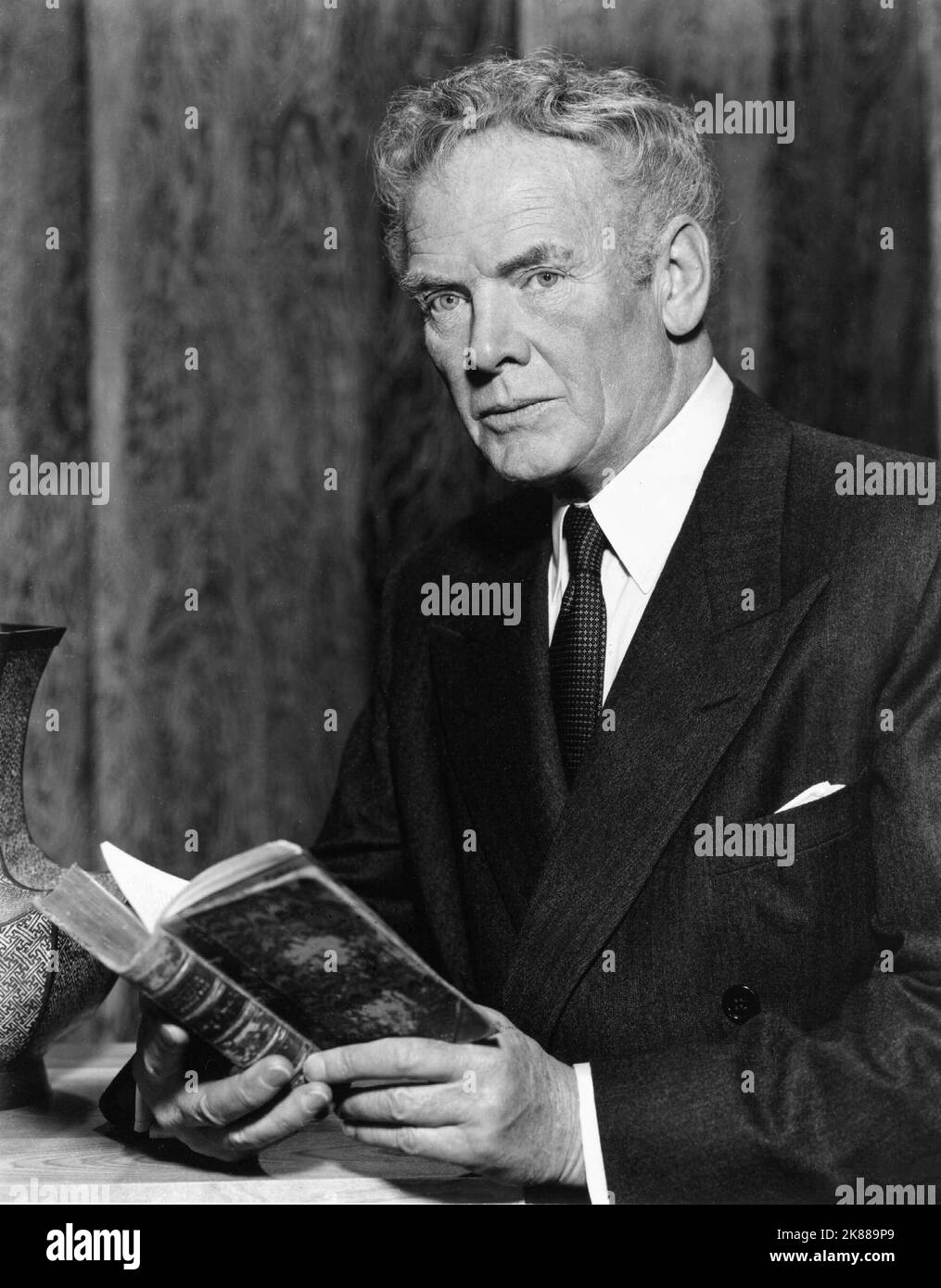 Charles Bickford Actor 01 May 1955 **WARNING** This Photograph is for ...