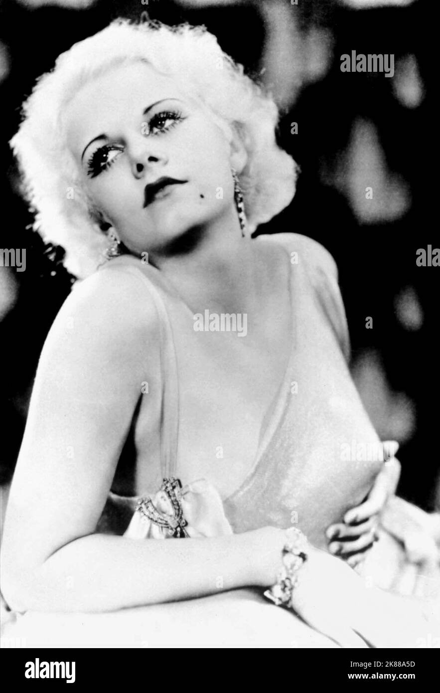 Jean Harlow Actress 01 May 1932 **WARNING** This Photograph is for