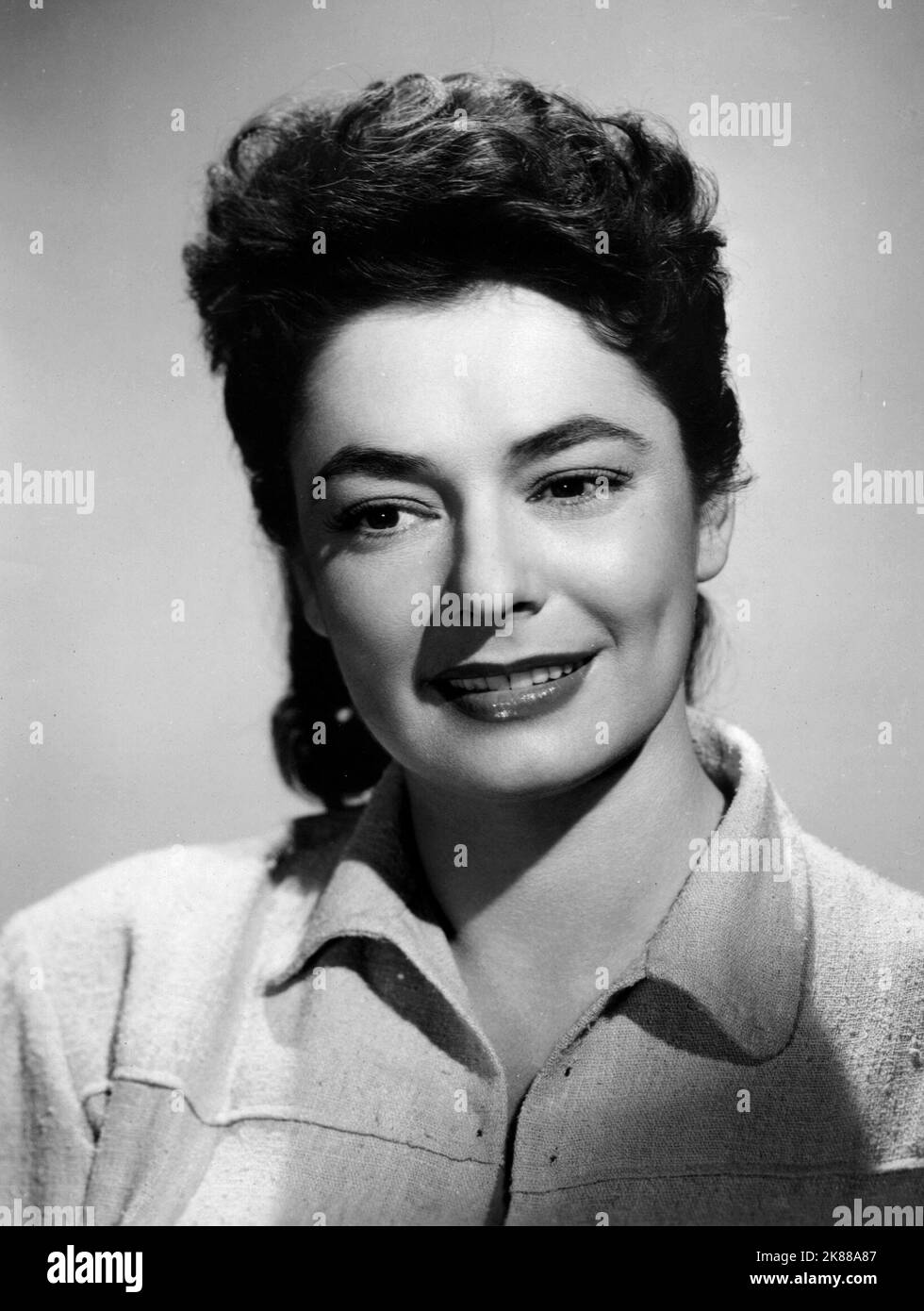 Ruth Roman  Actress   01 May 1956   **WARNING** This Photograph is for editorial use only and is the copyright of The  Film Company and/or the Photographer assigned by the  Film or Production Company and can only be reproduced by publications in conjunction with the promotion of the above  Film. A Mandatory Credit To The  Film Company is required. The Photographer should also be credited when known. No commercial use can be granted without written authority from the  Film Company. Stock Photo