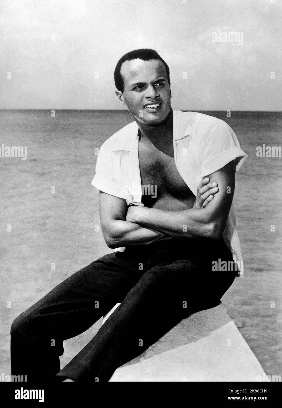 Harry belafonte Black and White Stock Photos & Images - Alamy