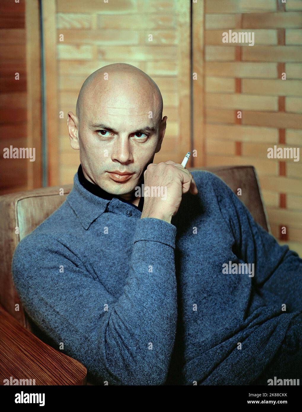 Yul Brynner Actor 01 May 1959 **WARNING** This Photograph is for