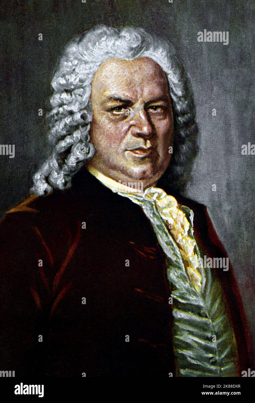 Johann Sebastian Bach  Music Composer   01 May 1753   **WARNING** This Photograph is for editorial use only and is the copyright of The Film Company and/or the Photographer assigned by the Film or Production Company and can only be reproduced by publications in conjunction with the promotion of the above Film. A Mandatory Credit To The Film Company is required. The Photographer should also be credited when known. No commercial use can be granted without written authority from the Film Company. Stock Photo