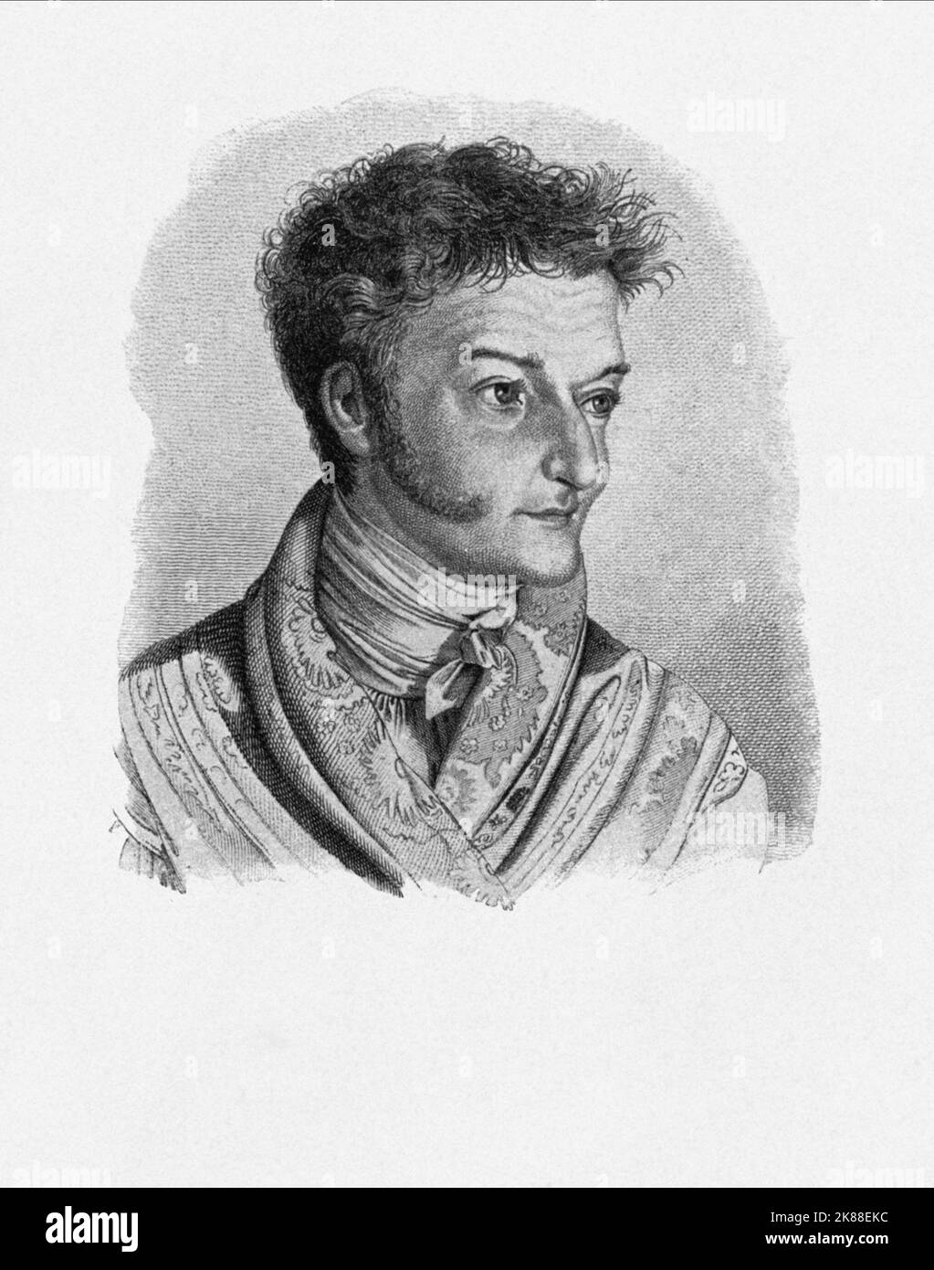 E.T.A. Hoffmann  Writer  Ernst Theodor Amadeus Hoffmann (1776-1822) , U.A. Schriftsteller Der Romantik & Jurist, Gezeichnet Von Hensel  /  German Romantic Author Of Fantasy And Horror Fiction & Jurist, Drawing By Hensel 01 January 1800   **WARNING** This Photograph is for editorial use only and is the copyright of The Film Company and/or the Photographer assigned by the Film or Production Company and can only be reproduced by publications in conjunction with the promotion of the above Film. A Mandatory Credit To The Film Company is required. The Photographer should also be credited when known. Stock Photo