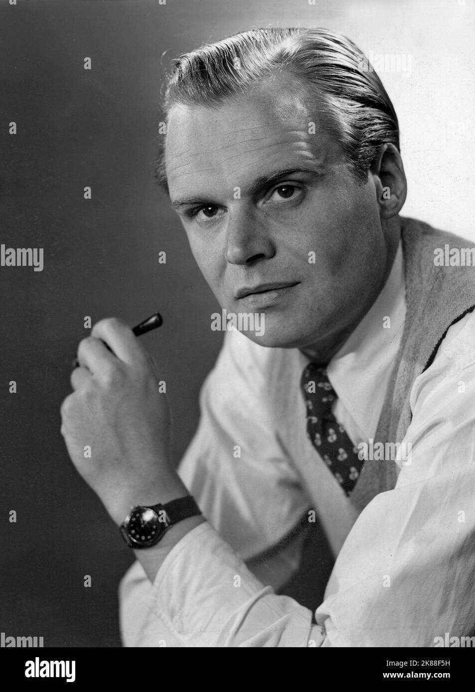 Albert Lieven  Actor   01 May 1948   **WARNING** This Photograph is for editorial use only and is the copyright of The Film Company and/or the Photographer assigned by the Film or Production Company and can only be reproduced by publications in conjunction with the promotion of the above Film. A Mandatory Credit To The Film Company is required. The Photographer should also be credited when known. No commercial use can be granted without written authority from the Film Company. Stock Photo