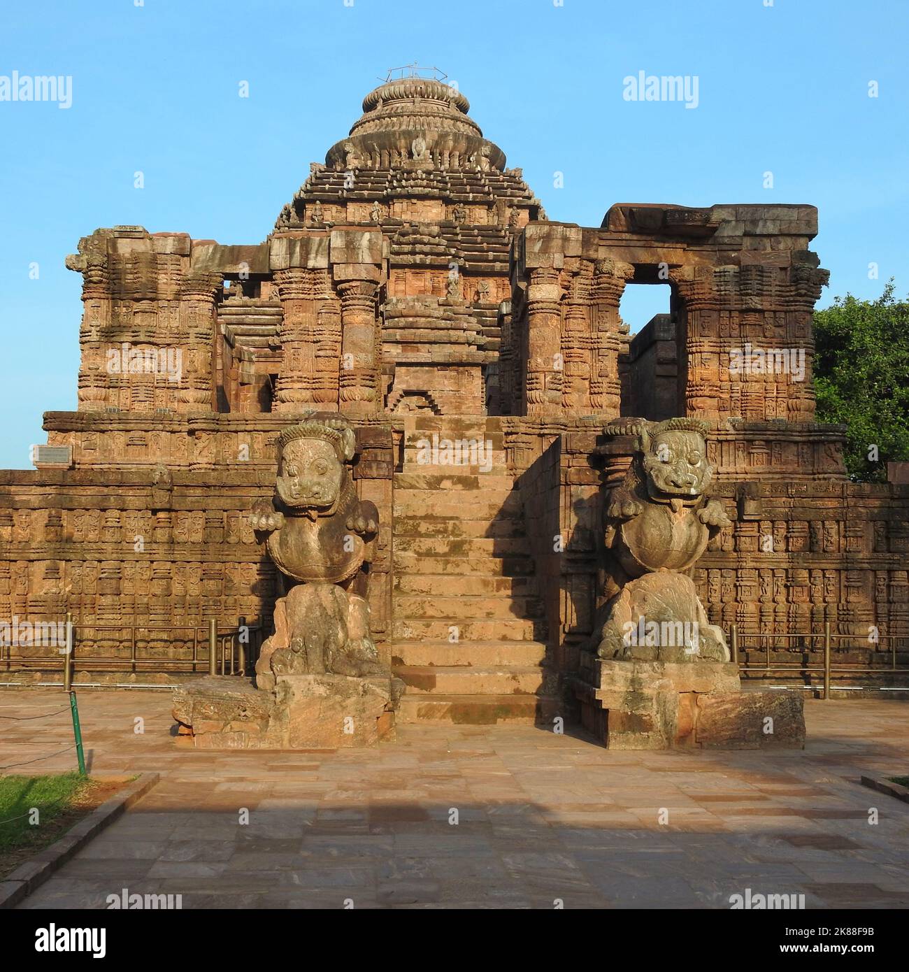 Konark, Orissa, India - August 20, 2022, Ancient temple of The Sun Temple Konark, Orissa, India. Stock Photo