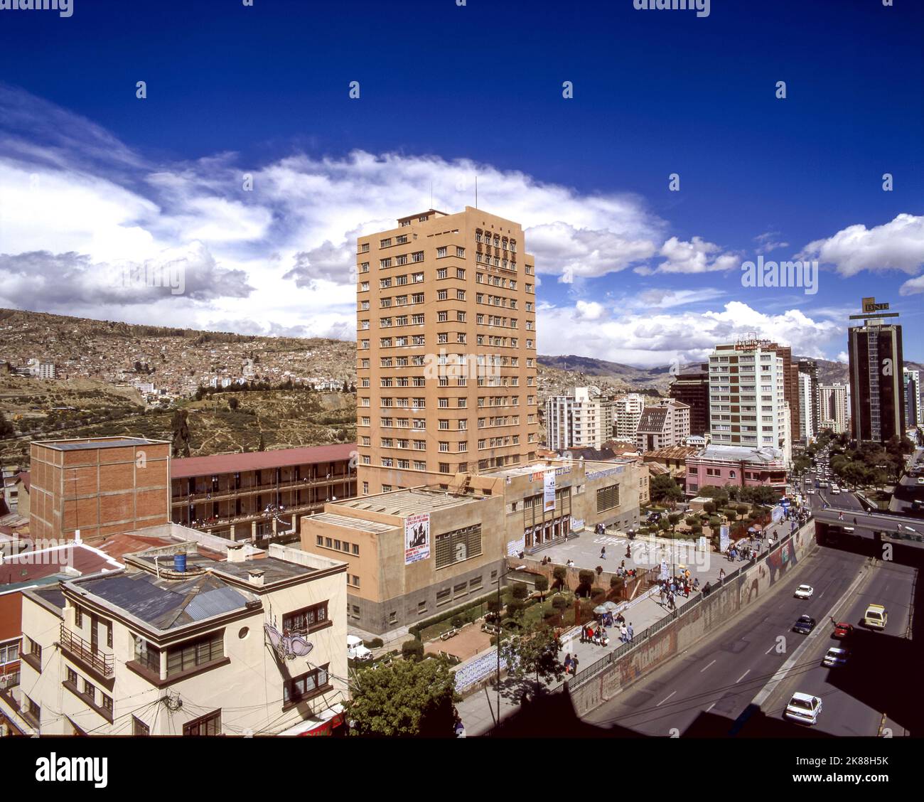 Bolivia.La Paz.City of La Paz.Downtown area.University of San Andres