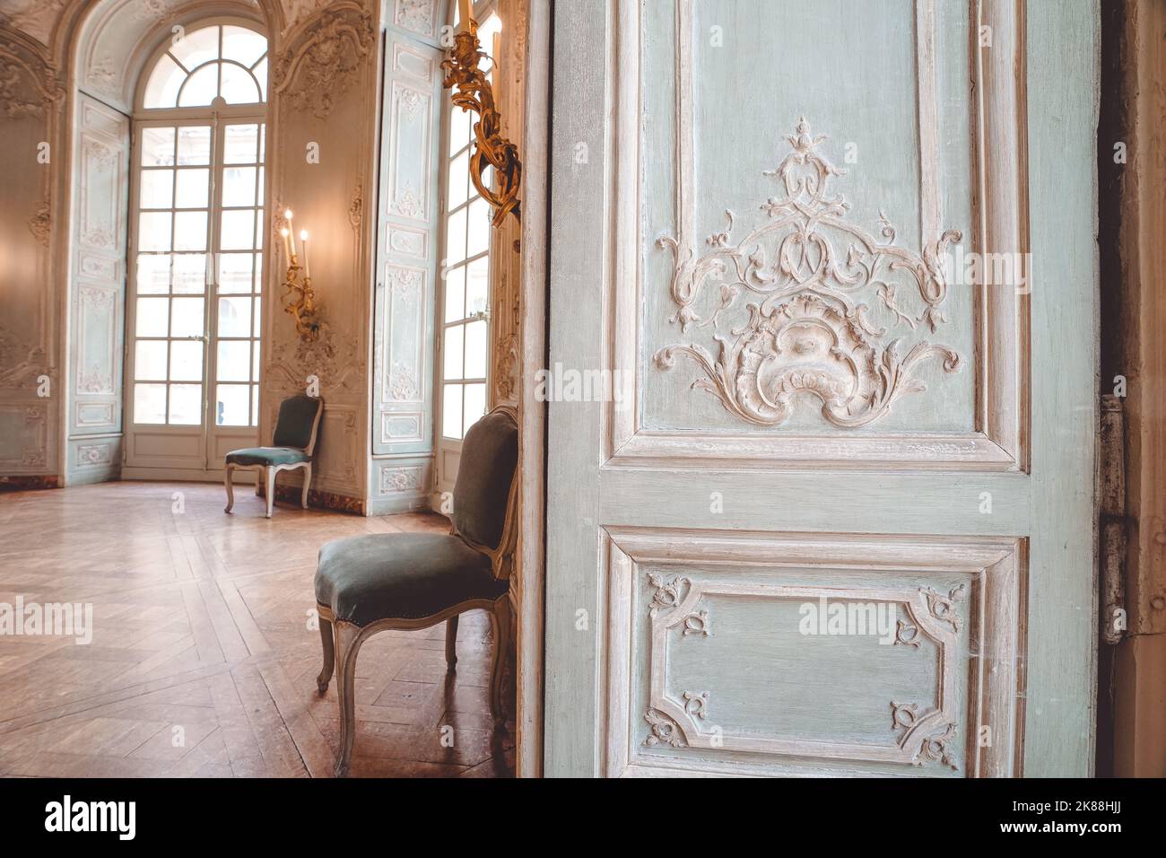 The interior of National Archives Museum in Paris Stock Photo - Alamy