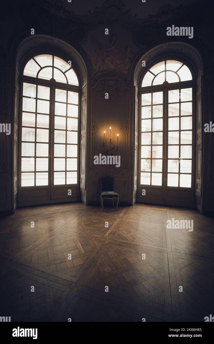 The interior of National Archives Museum in Paris Stock Photo - Alamy