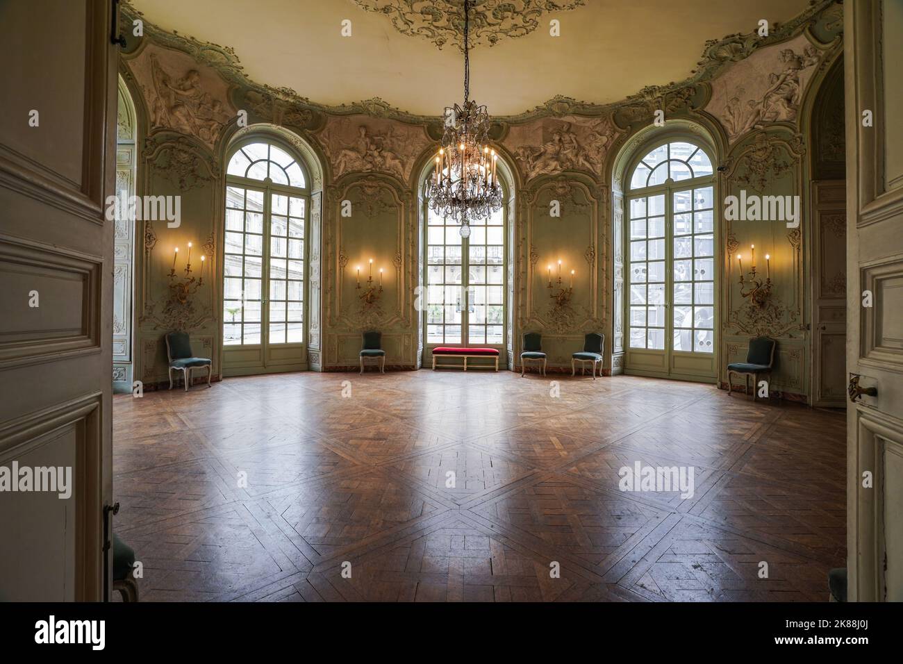 The Interior Of National Archives Museum In Paris Stock Photo - Alamy