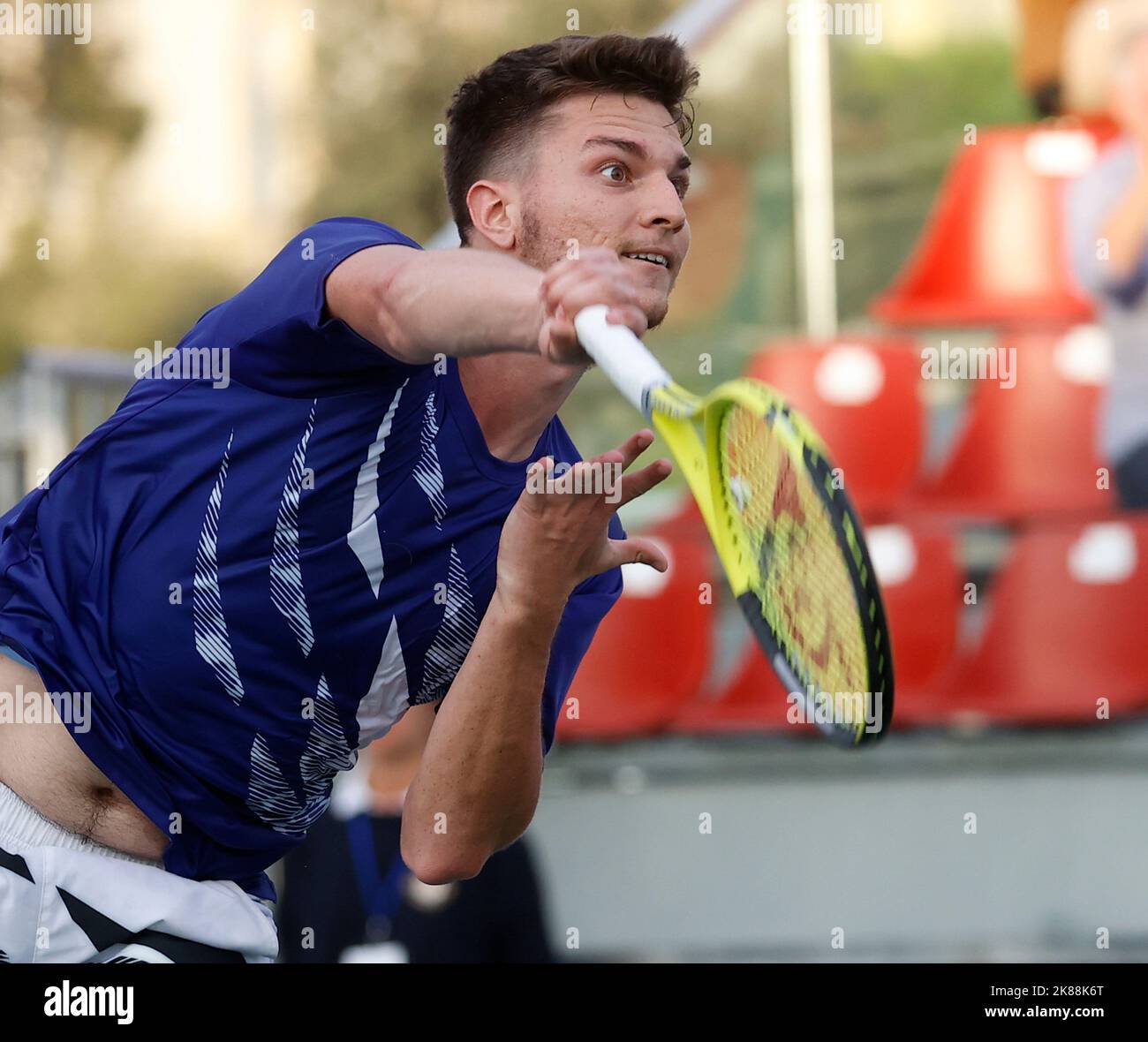 Tennis Club Napoli, Napoli, Italy, October 21, 2022, Miomir Kecmanovic 