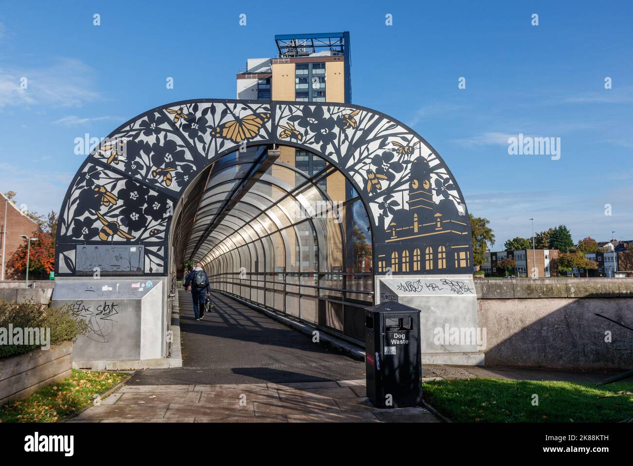 Eccles a northern town in Greater Manchester Stock Photo