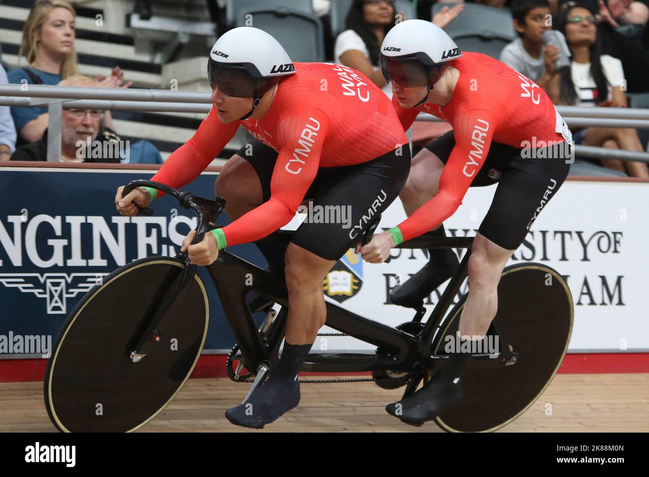 James BALL of Wales along with his pilot Matt Rotherham in the Men's