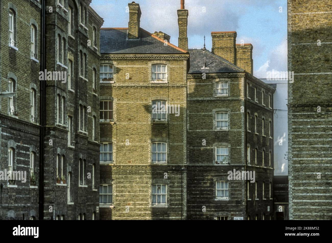 1980s archive Photograph of Clerkenwell Peabody Estate, London Stock Photo Alamy