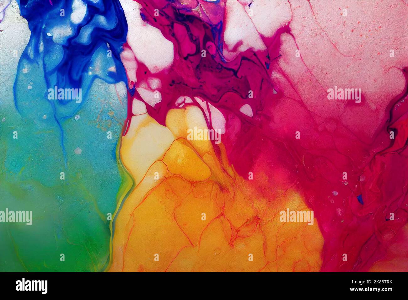 Ink Drop In Water Wallpaper