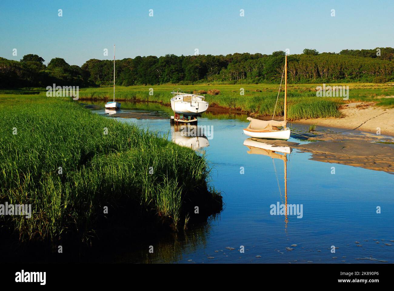 Paines Creek, Cape Cod Stock Photo - Alamy