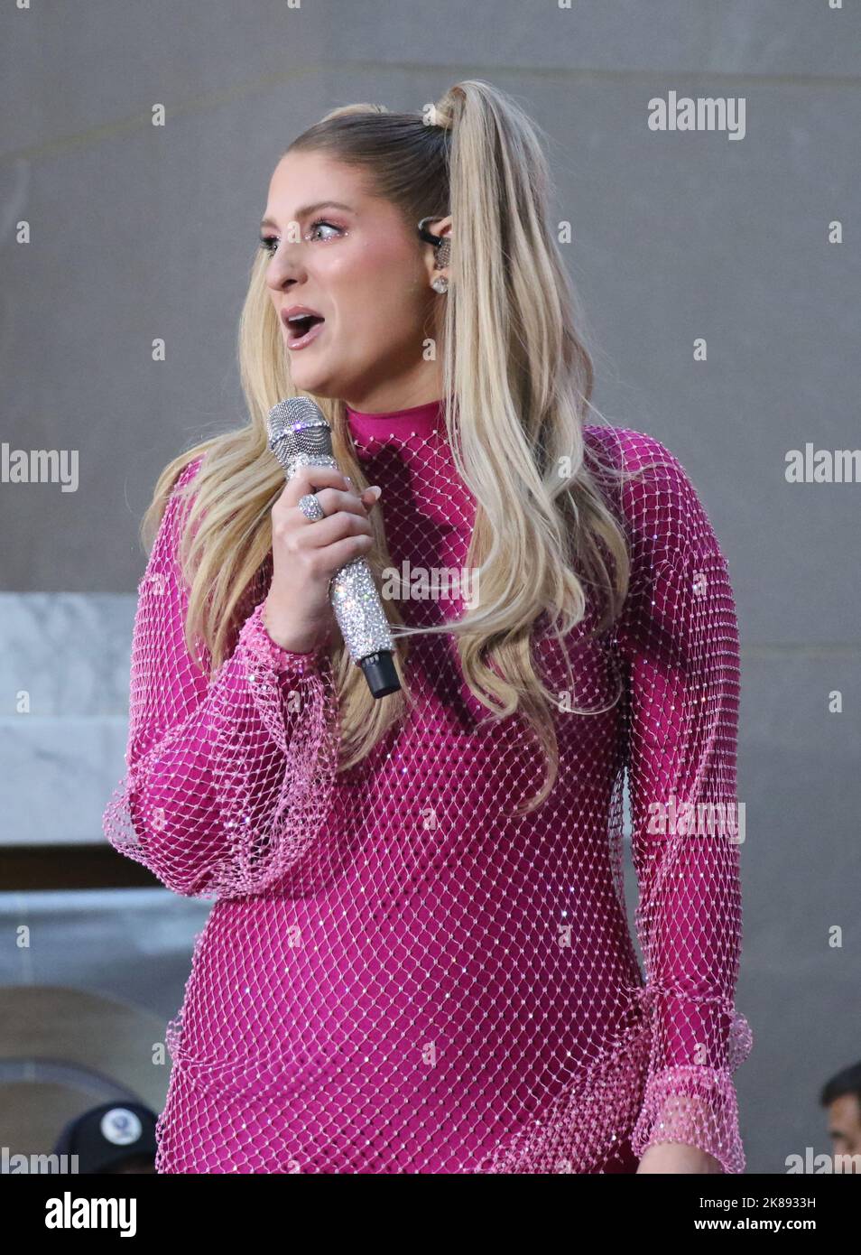 Meghan Trainor performs on Citi Concert Series on Today Show at Rock