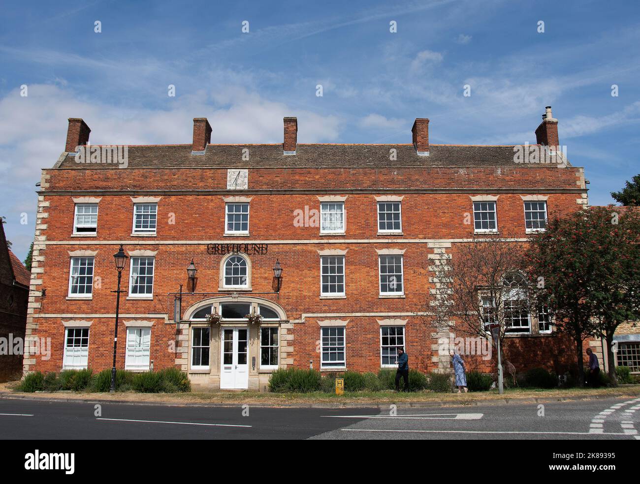 Greyhound Inn at Folkingham now converted into residential flats