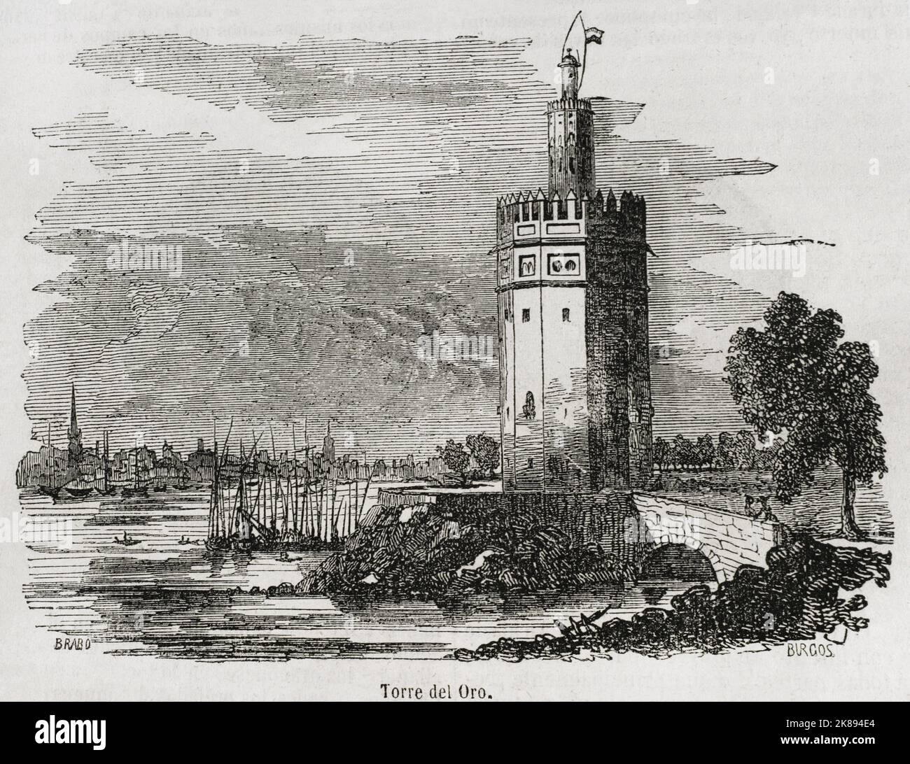 The Gold Tower Stock Photo Alamy