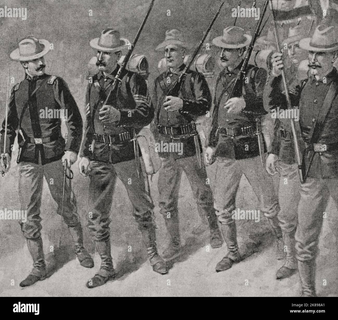 13th Infantry Regiment Stock Photo Alamy