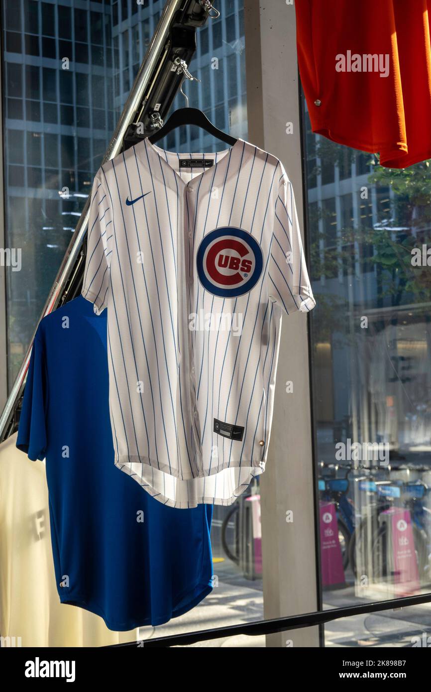 Major League Baseball flagship store in Rockefeller Center offers team
