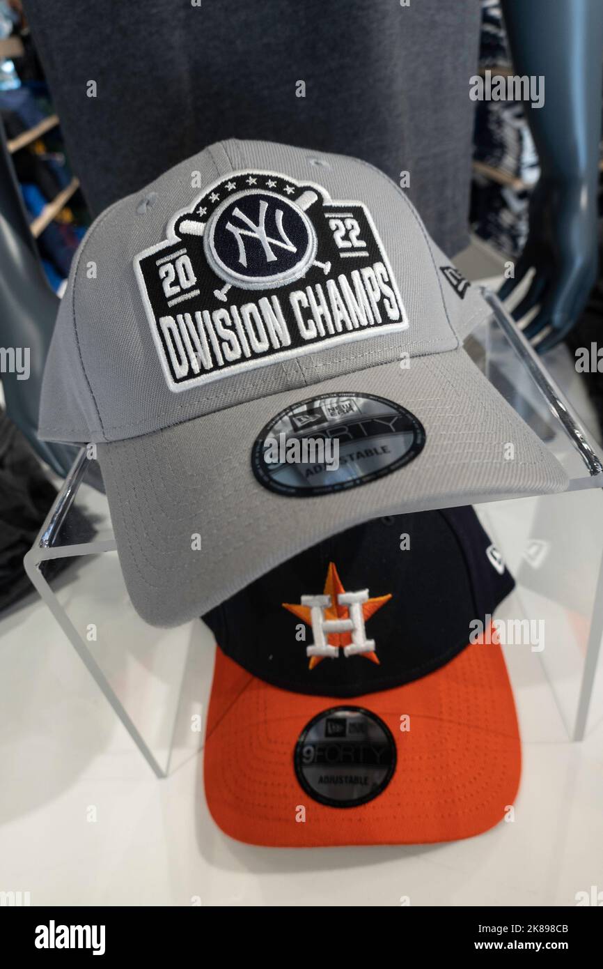Major League Baseball flagship store in Rockefeller Center offers team