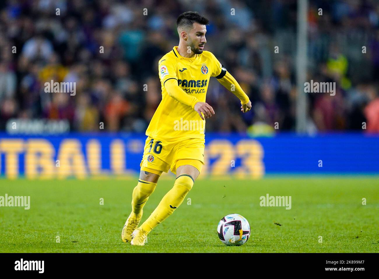 Goal Celebration Alex Baena of Villarreal CF, Alexander Sorloth of  Villarreal CF in action during the La Liga EA Sport Regular Season Round 3  on augus Stock Photo - Alamy