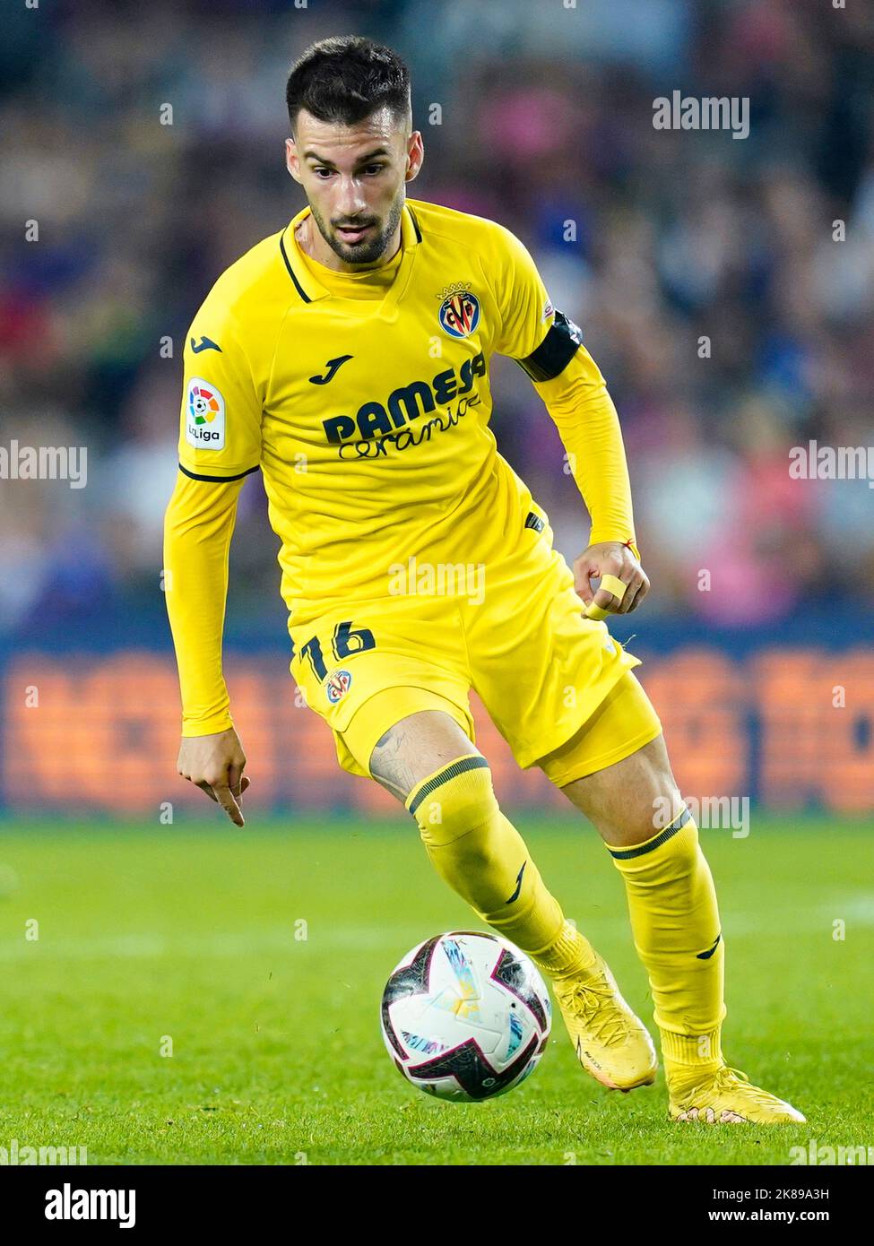 Goal Celebration Alex Baena of Villarreal CF, Alexander Sorloth of  Villarreal CF in action during the La Liga EA Sport Regular Season Round 3  on augus Stock Photo - Alamy