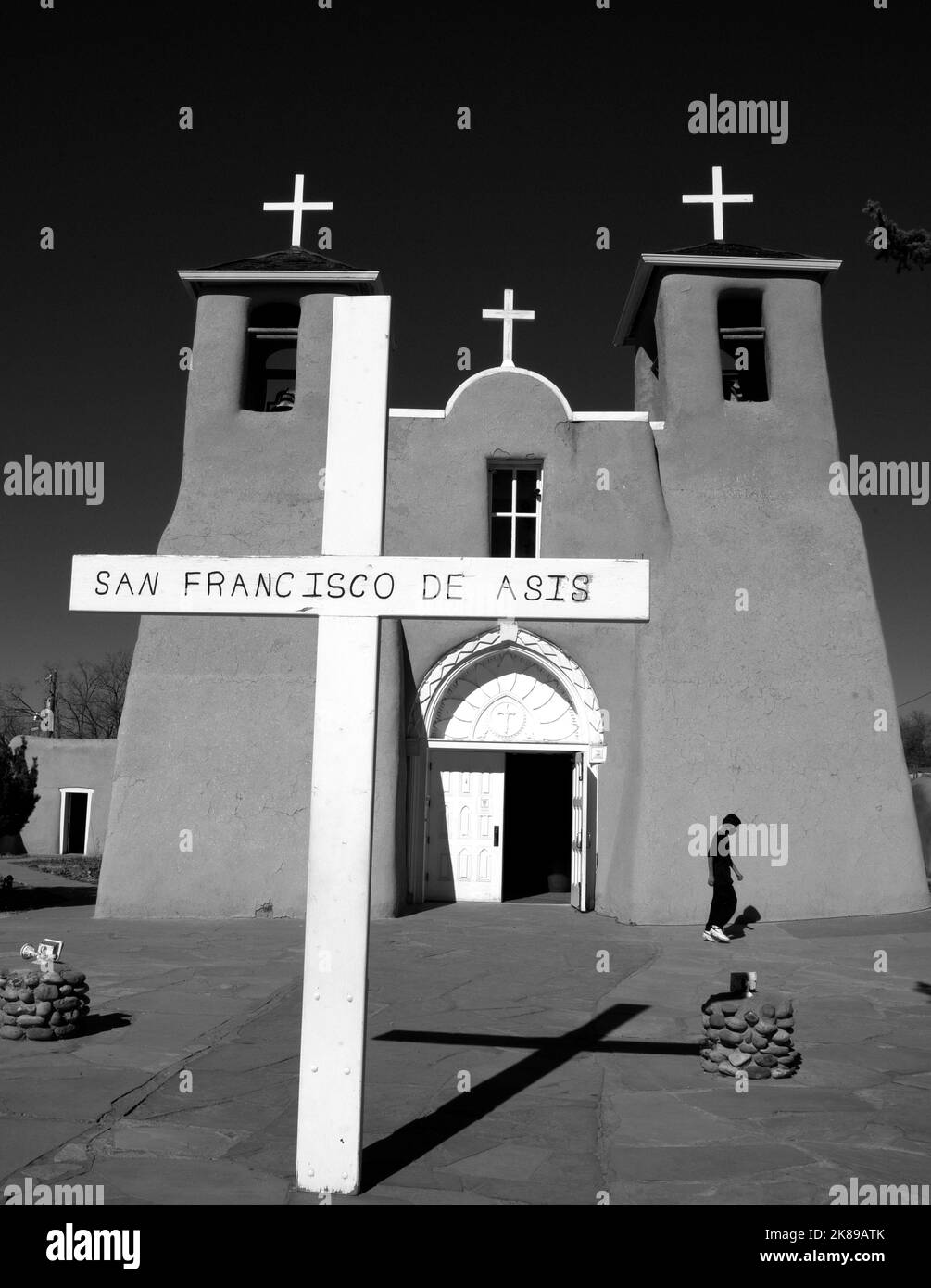 The historic 18th century Saint Francis de Asis Catholic Mission Church