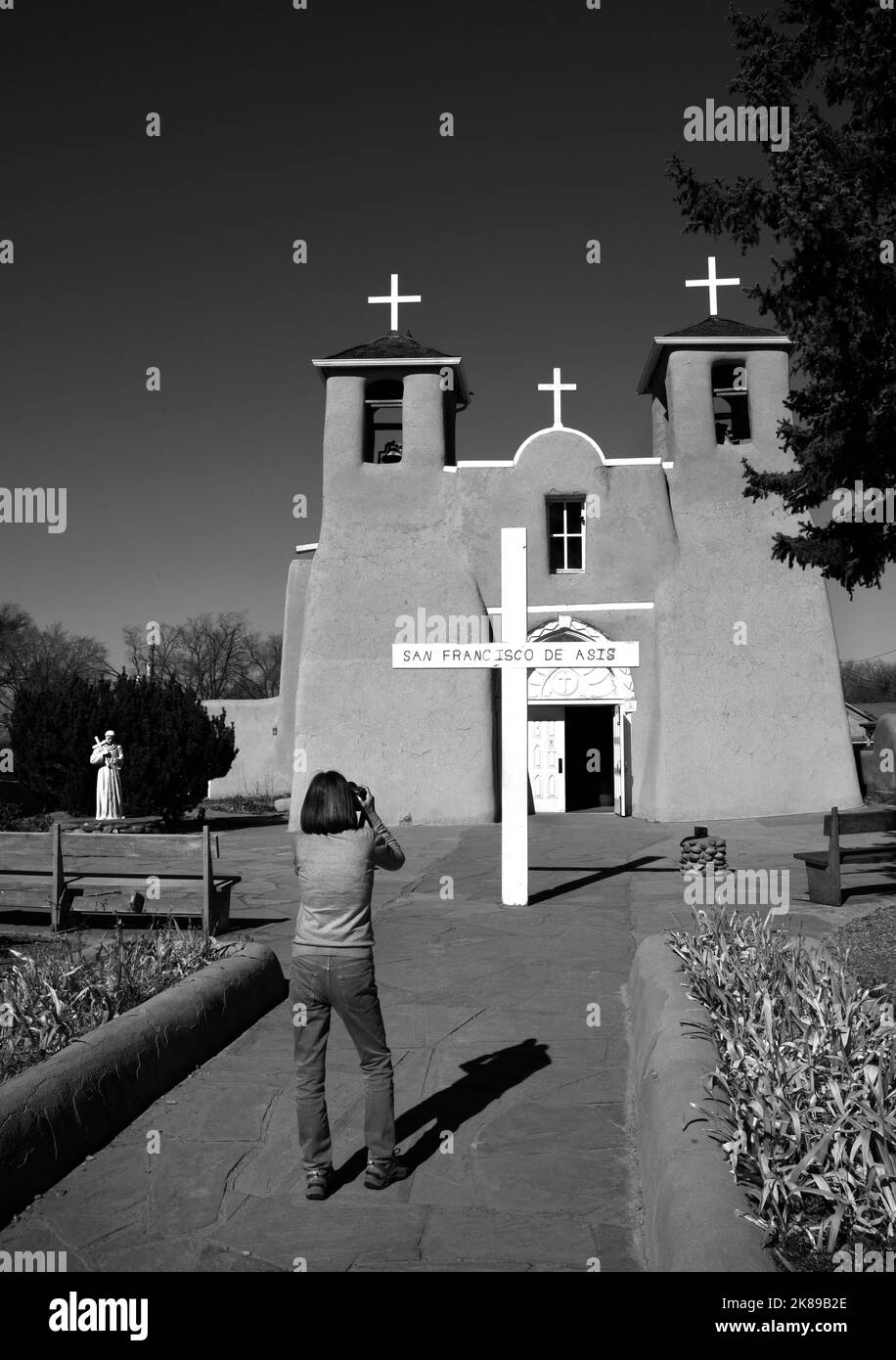 The historic 18th century Saint Francis de Asis Catholic Mission Church