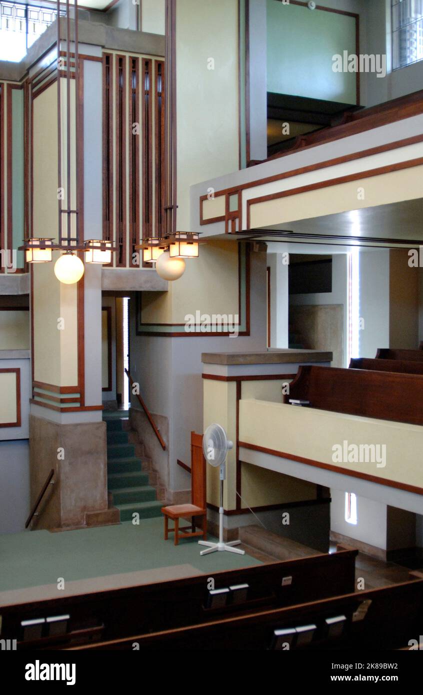 Unity Temple. Stock Photo