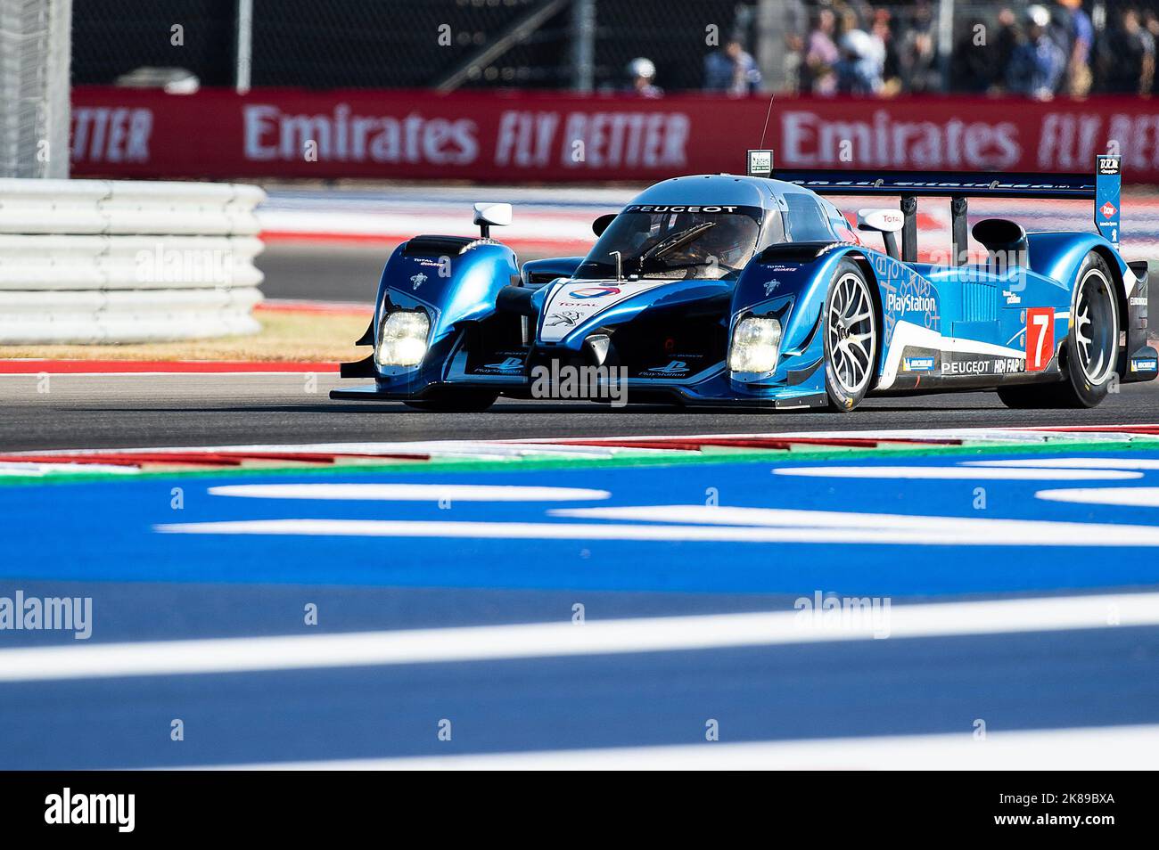 October 21, 2022 David Porter 07 Peugeot 908 on track for the Masters